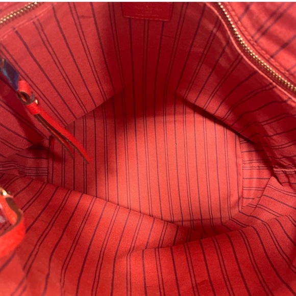 🔥🔥LV Citadine Leather Red Tote w Wristlet🔥🔥 - Picture 6 of 9